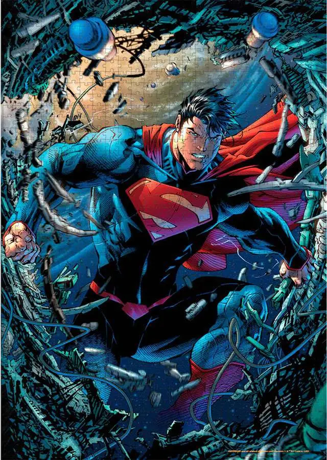 Puzzle DC Comics universe superman scrap